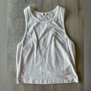BOZZOLO White Sleeveless Tank Top Size Medium